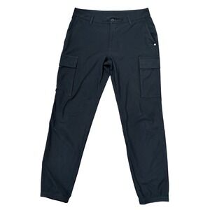 Vuori Mens Ripstop Cargo Pants Black Jogger Gorp Core Outdoor  SV451 Size 30